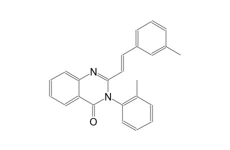3-(2-methylphenyl)-2-[(E)-2-(3-methylphenyl)ethenyl]-4(3H)-quinazolinone