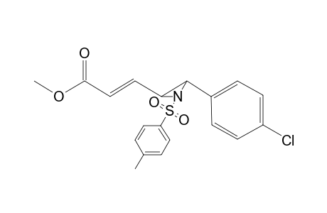 Methyl (2E)-5-(4-Chlorophenyl)-4,5-[(4-methylphenyl)sulfonylimino]pent-2-enoate