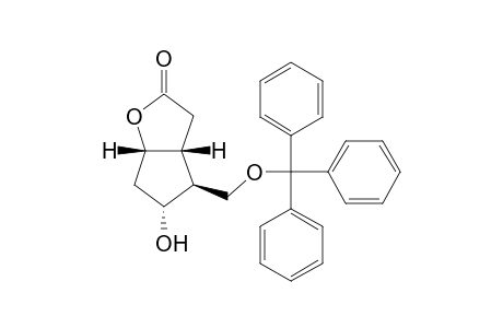 (3aR,4S,5R,6aS)-HEXAHYDRO-5-HYDROXY-4-[(TRITYLOXY)METHYL]-2H-CYCLOPENTA[b]-FURAN-2-ONE