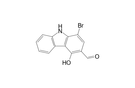 1-Bromo-4-hydroxy-9H-carbazole-3-carbaldehyde
