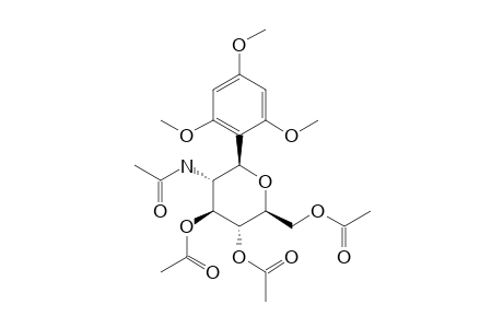 2,4,6-TRIMETHOXYPHENYL-2-ACETAMIDO-3,4,6-TRI-O-ACETYL-1,2-DIDEOXY-BETA-D-GLUCOPYRANOSIDE