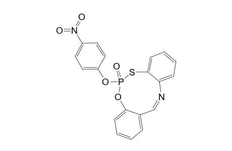 (12Z)-6-(4-NITROPHENOXY)-DIBENZO-[D,H]-[1,3,6,2]-OXATHIAZAPHOSPHONINE-6-OXIDE