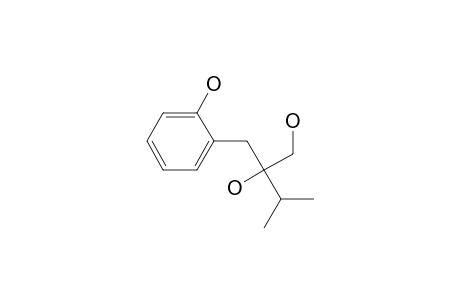 2-(2-hydroxybenzyl)-3-methyl-butane-1,2-diol