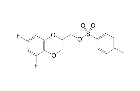 (5,7-Difluoro-2,3-dihydro-1,4-benzodioxin-2-yl)methyl 4-methylbenzenesulfonate