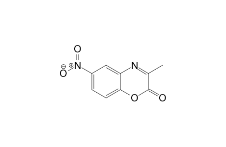 2H-1,4-Benzoxazin-2-one, 3-methyl-6-nitro-
