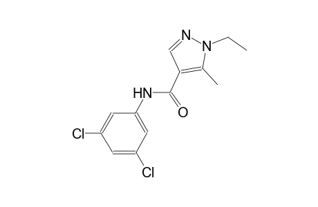 N-(3,5-dichlorophenyl)-1-ethyl-5-methyl-1H-pyrazole-4-carboxamide
