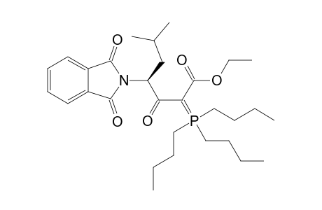ETHYL-(4S)-6-METHYL-3-OXO-4-PHTHALIMIDO-2-TRIBUTYL-PHOSPHORANYLIDENE-HEPTANOATE
