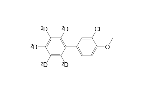 3-Chloro-4-methoxy-penta-deuterobiphenyl