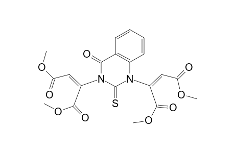 1,3(2H,4H)-Quinazolinediacetic acid, .alpha.,.alpha.'-bis(2-methoxy-2-oxoethylidene)-4-oxo-2-thioxo-, dimethyl ester, (E,E)-