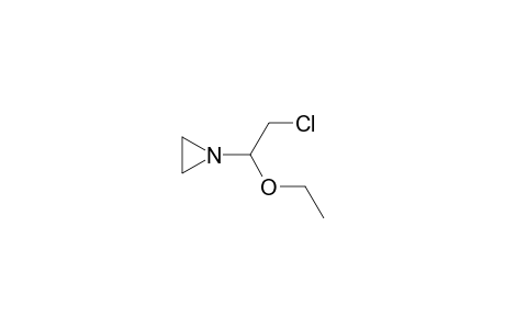 1-(2-Chloro-1-ethoxyethyl)aziridine