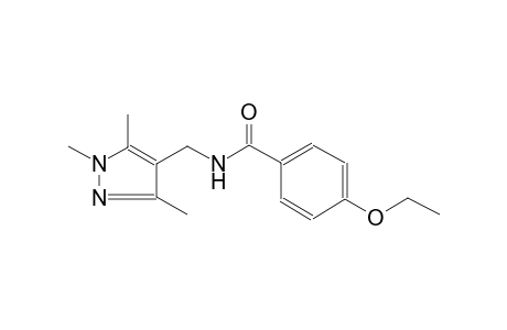 4-ethoxy-N-[(1,3,5-trimethyl-1H-pyrazol-4-yl)methyl]benzamide