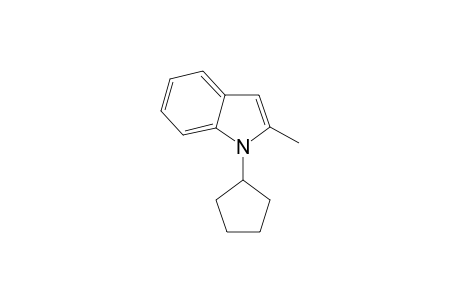 1-Cyclopentyl-2-methylindole
