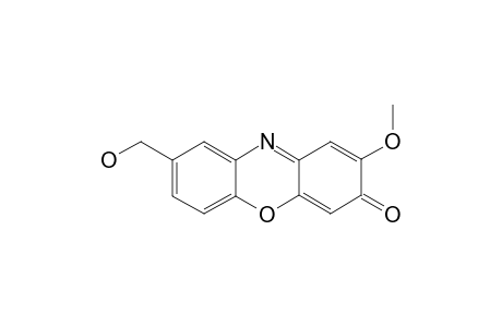 4-DEMETHOXYMICHIGANZONE;8-HYDROXYMETHYL-2-METHOXY-3H-PHENOXAZIN-3-ONE