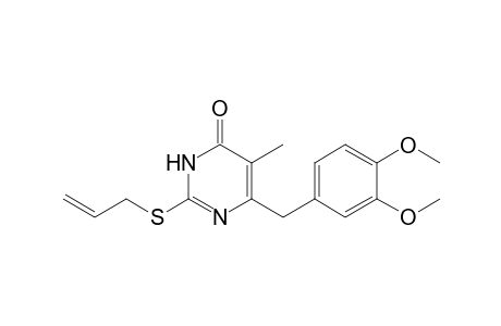2-(allylthio)-5-methyl-6-veratryl-1H-pyrimidin-4-one