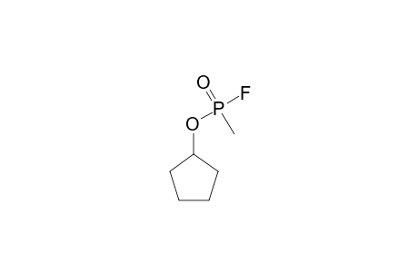 Cyclopentyl methylphosphonofluoridoate