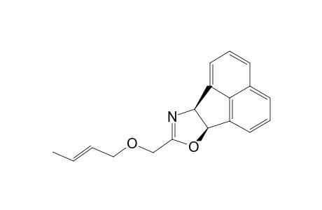 (6bR*,9aS*)-8-[(E)-2-Butenyloxy)-2H[6b,9a]acenaphthyleno[1,2-d]oxazole
