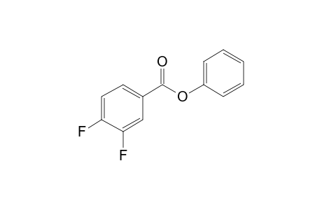 3,4-Difluorobenzoic acid, phenyl ester