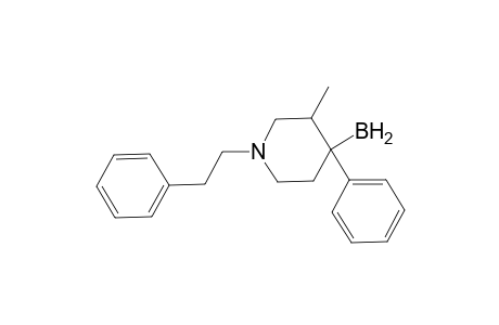 4-Boryl-3-methyl-4-phenyl-1-(2-phenylethyl)piperidine
