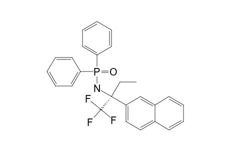 N-[(1R)-1-(2-NAPHTHYL)-1-(TRIFLUOROMETHYL)-PROPYL]-P,P-DIPHENYLPHOSPHINIC-AMIDE