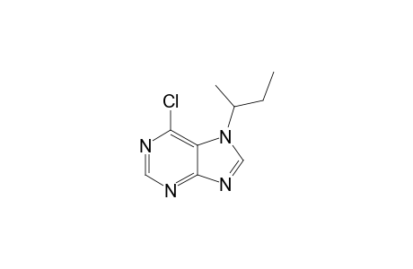 6-Chloropurine, N-(2-butyl)-