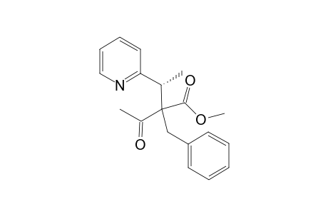 Methyl (2'R,2R/S)-2-Benzyl-3-oxo-2-[1-(2-pyridinyl)ethyl]-2-butenoate