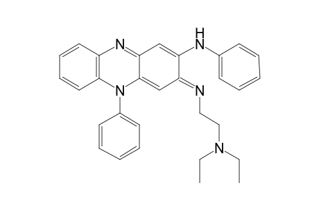 2-Anilino-3-[2-diethylaminoethylimino]-5-phenyl-3,5-dihydrophenazine