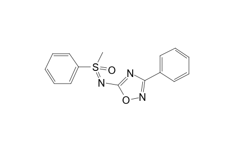 Methyl(phenyl)[(3-phenyl-1,2,4-oxadiazol-5-yl)imino]-.lambda.6-sulfanone