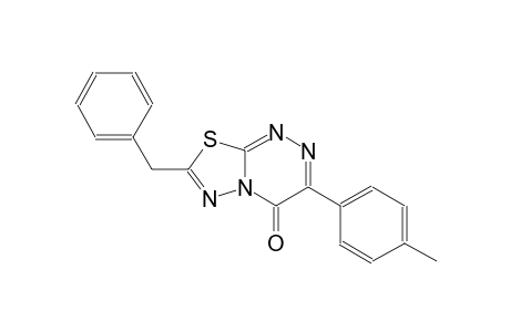 4H-[1,3,4]thiadiazolo[2,3-c][1,2,4]triazin-4-one, 3-(4-methylphenyl)-7-(phenylmethyl)-