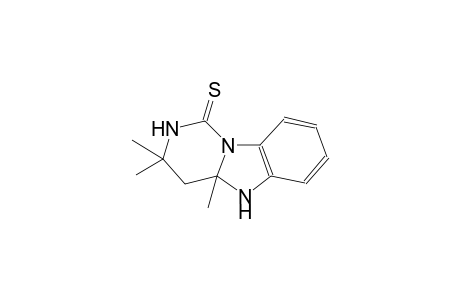 8,8,9a-Trimethylpyrimidino[3,4-a]benzimidazole-6-thione