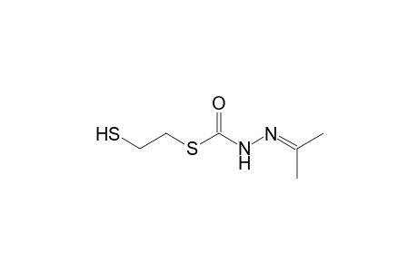 N-(1-Aza-2-methylprop-1-enyl)(2'-sulfanylethylthio)carboxamide