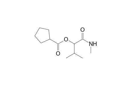 1-(N-Methylcarbamyl)-2-methylpropyl Cyclopentan-1-carboxylate