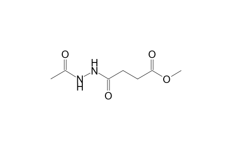 N-(Acetyl)-N'-[3-(methoxycarbonyl)-1-oxopropyl]hydrazine
