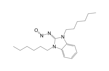 N-(1,3-dihexyl-2-benzimidazolylidene)nitrous amide