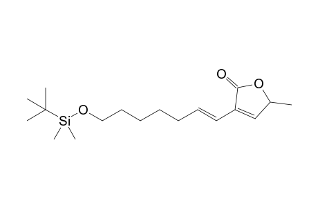 4-[(E)-7-[tert-butyl(dimethyl)silyl]oxyhept-1-enyl]-2-methyl-2H-furan-5-one