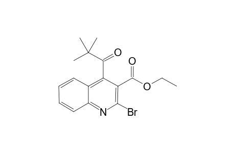 Ethyl 2-bromo-4-pivaloylquinoline-3-carboxylate