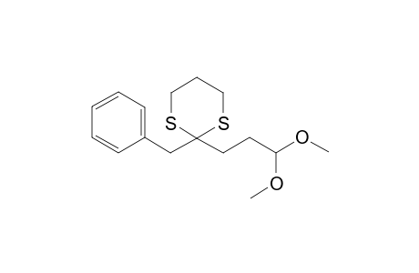 2-Benzyl-2-(3,3-dimethoxypropyl)-1,3-dithiane