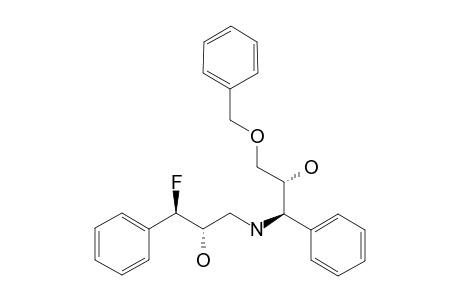 3-[(1'R,2'R)-3'-BENZYLOXY-2'-HYDROXY-1'-PHENYLPROPYL-1'-AMINO)-(1R,2S)-1-FLUORO-1-PHENYLPROPAN-2-OL