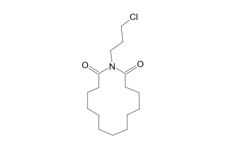 1-(3'-CHLOROPROPYL)-1-AZACYCLOTETRADECAN-2,14-DIONE
