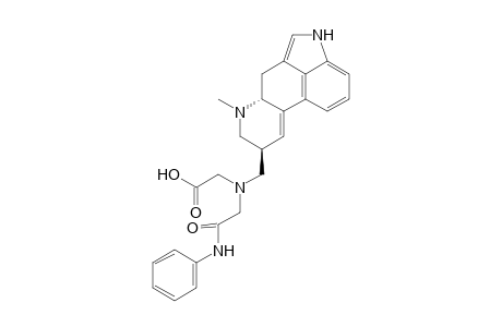 N-[(9,10-didehydro-6-methylergoline-8.beta.-yl)methyl]-N-(phenylcarbamoylmethyl)-glycine