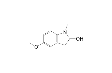 1H-Indol-2-ol, 2,3-dihydro-5-methoxy-1-methyl-