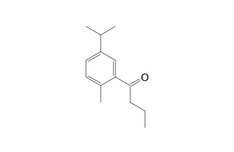 Butyrophenone, 5'-isopropyl-2'-methyl-
