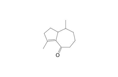 1,4-Dimethyl-2,3,3a,4,5,6-hexahydroazulen-8(7H)-one