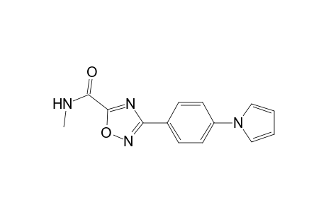 1,2,4-Oxadiazole-5-carboxamide, N-methyl-3-[4-(1H-pyrrol-1-yl)phenyl]-