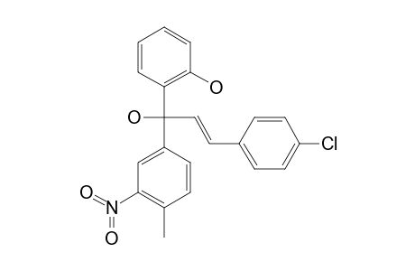 (2E)-[3-(4-CHLOROPHENYL)-1-HYDROXY-1-(4-METHYL-3-NITROPHENYL)-ALLYL]-PHENOL