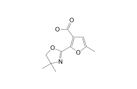2-(4,4-dimethyl-5H-oxazol-2-yl)-5-methyl-3-furoic acid