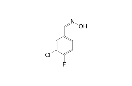 3-Chloro-4-fluorobenzaldoxime