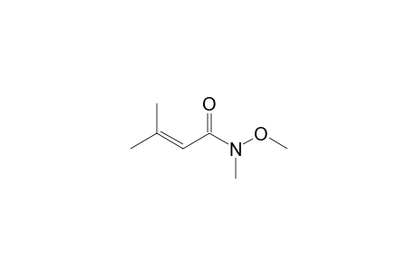 N-Methoxy-N,3-dimethyl-2-butenamide