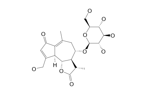 Cichorioside G 11 Beta 13 Dihydro Lactucin 8 O Beta D Glucopiranoside Spectrabase