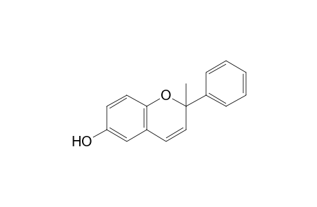 2-Methyl-2-phenyl-1-benzopyran-6-ol