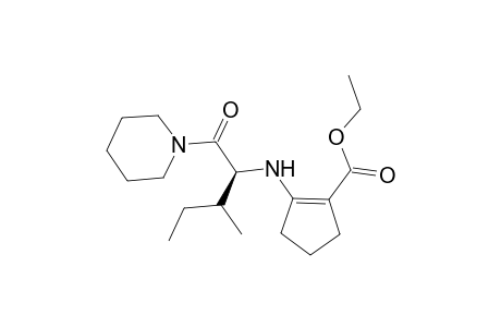 N-(2-Ethoxycarbonyl-1-cyclopentenyl)-L-isoleucine piperidide